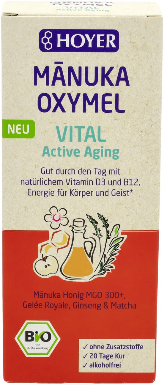 HOYER Bio Manuka Oxymel Vital Active Aging
