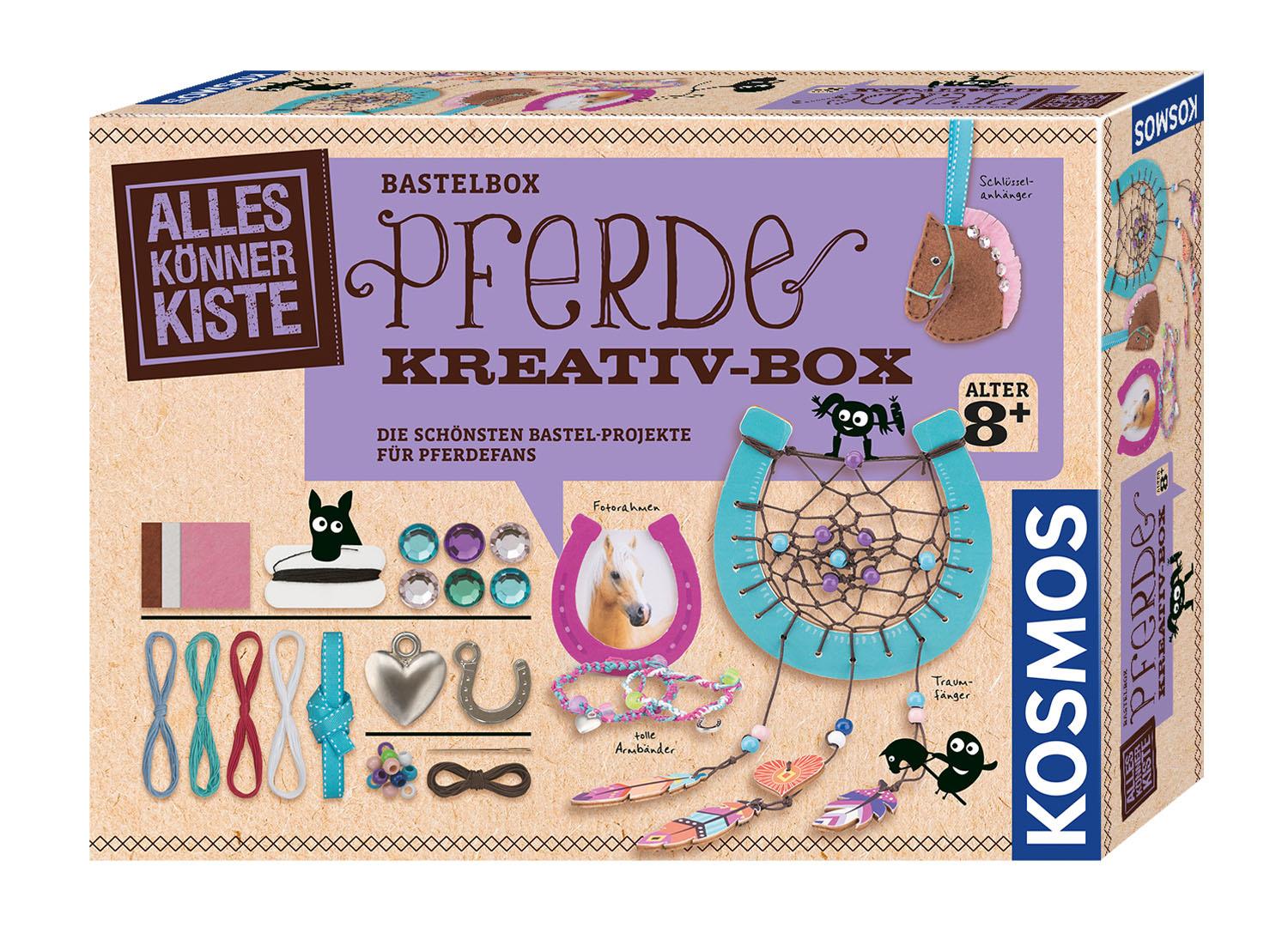 KOSMOS - Pferde-Kreativbox - Die schönsten Bastelprojekte für Pferdefans