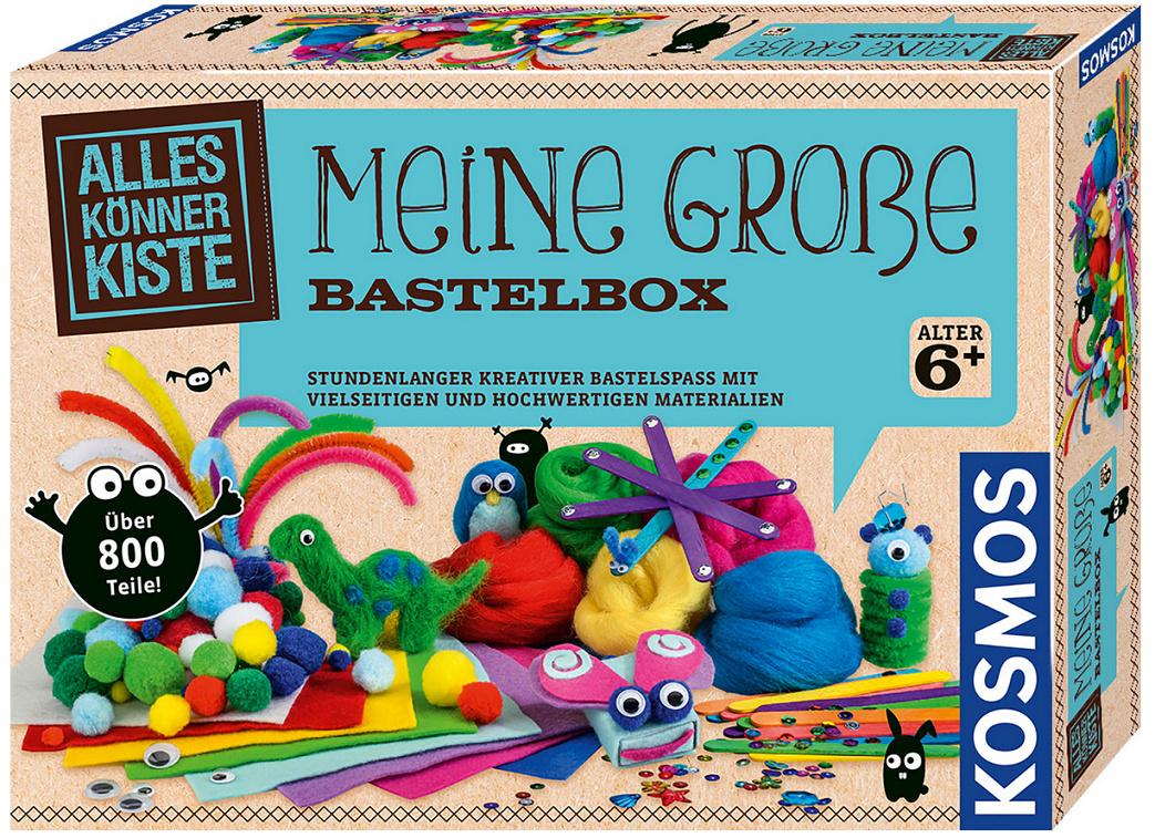 KOSMOS - Meine große Bastelbox - Stundenlanger kreativer Bastelspaß