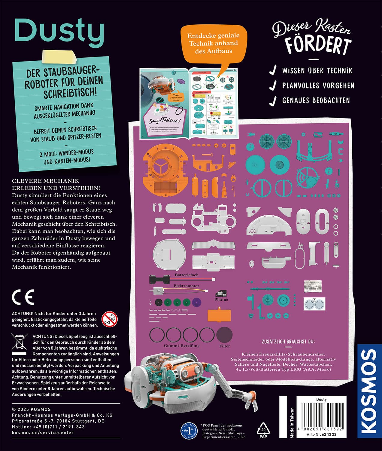 Produktbild KOSMOS - Dusty Dein saugstarker Robo-Helfer 7 von 7