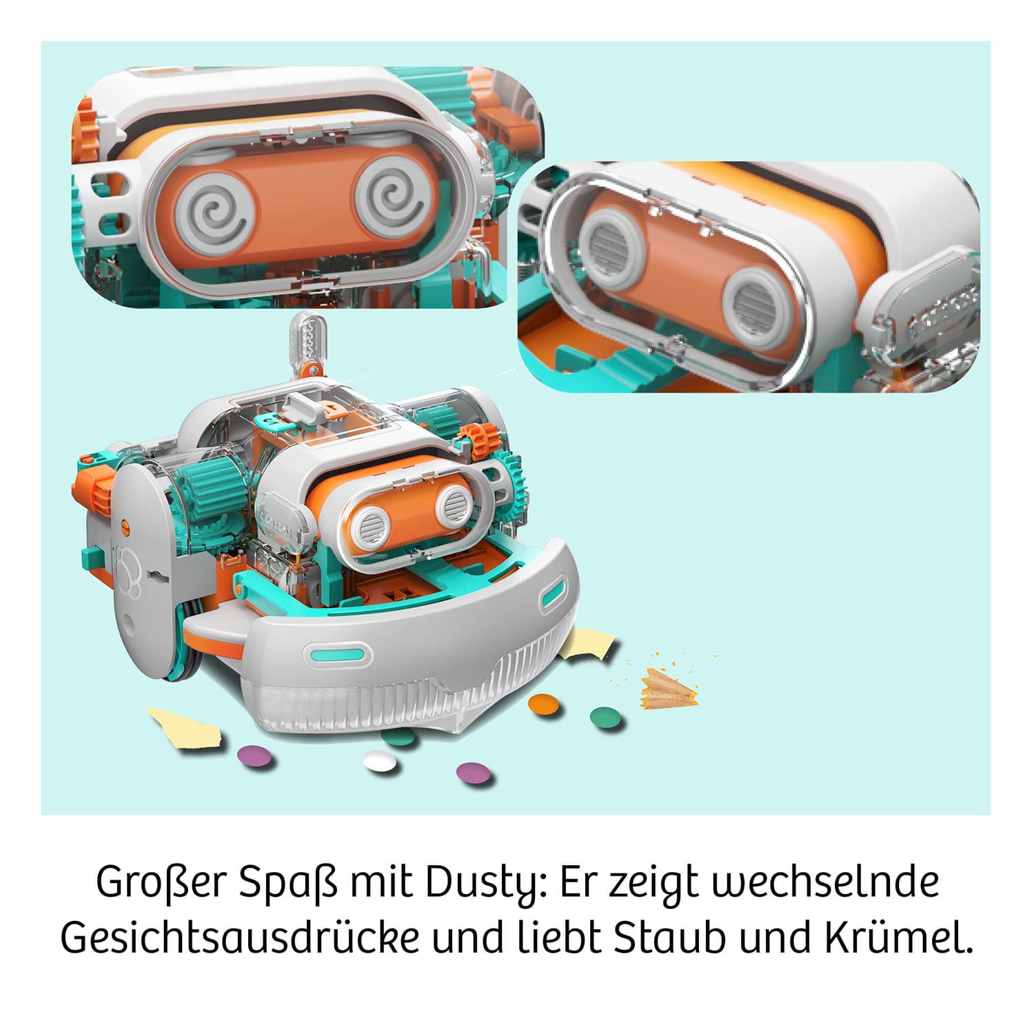 Produktbild KOSMOS - Dusty Dein saugstarker Robo-Helfer 5 von 7