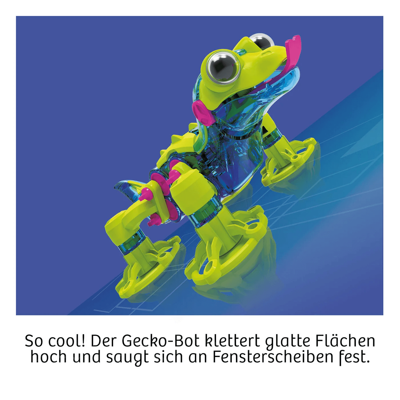 KOSMOS - Gecko-Bot – Scheibenkletter-Roboter zum Selberbauen ab 8 Jahren