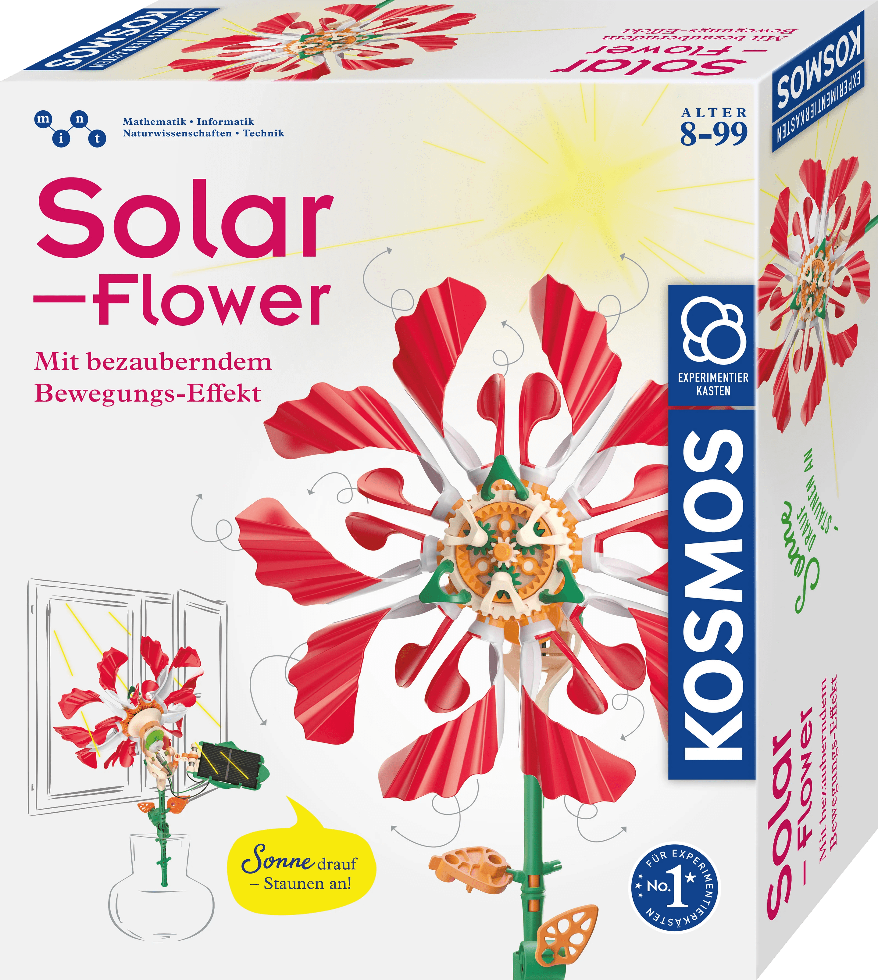 KOSMOS - Solar-Flower – solarbetriebene Blume mit Bewegungseffekt ab 8 Jahren