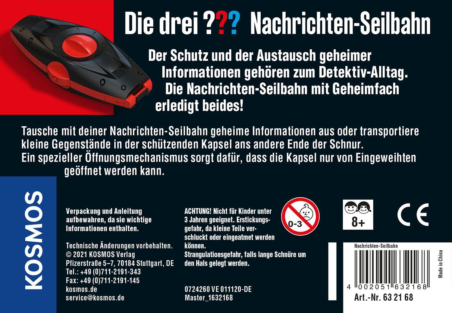Produktbild KOSMOS - Die drei ??? Nachrichten-Seilbahn 2 von 3