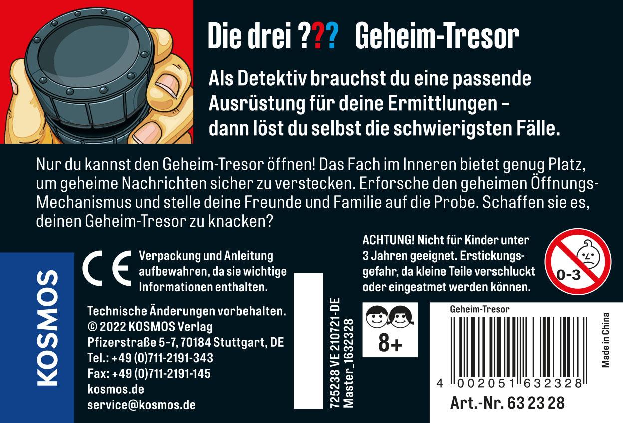 Produktbild KOSMOS - Die drei ??? Geheim-Tresor, Experimentierkasten 4 von 4