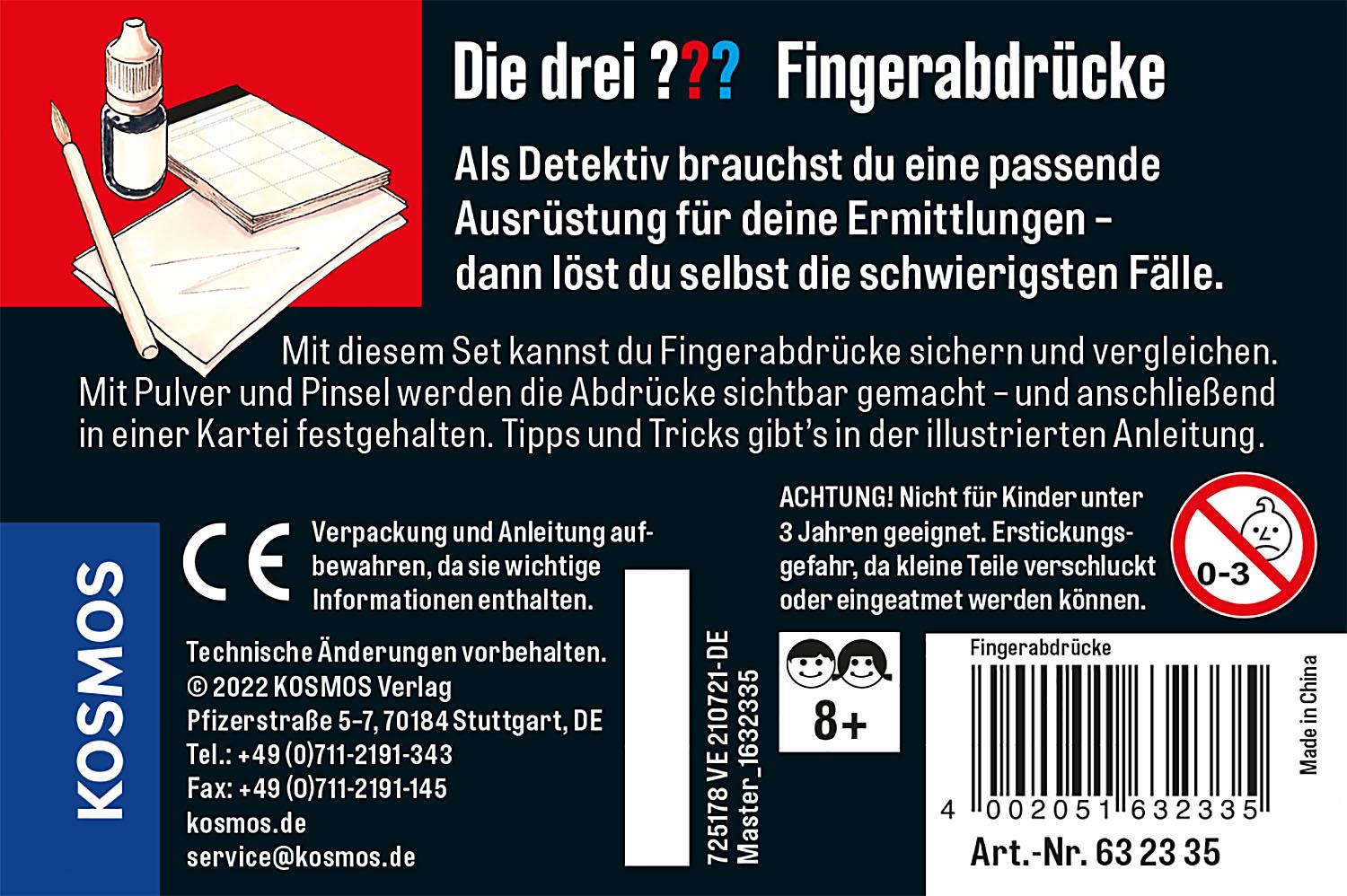 Produktbild KOSMOS - Die drei ??? - Fingerabdrücke 4 von 4