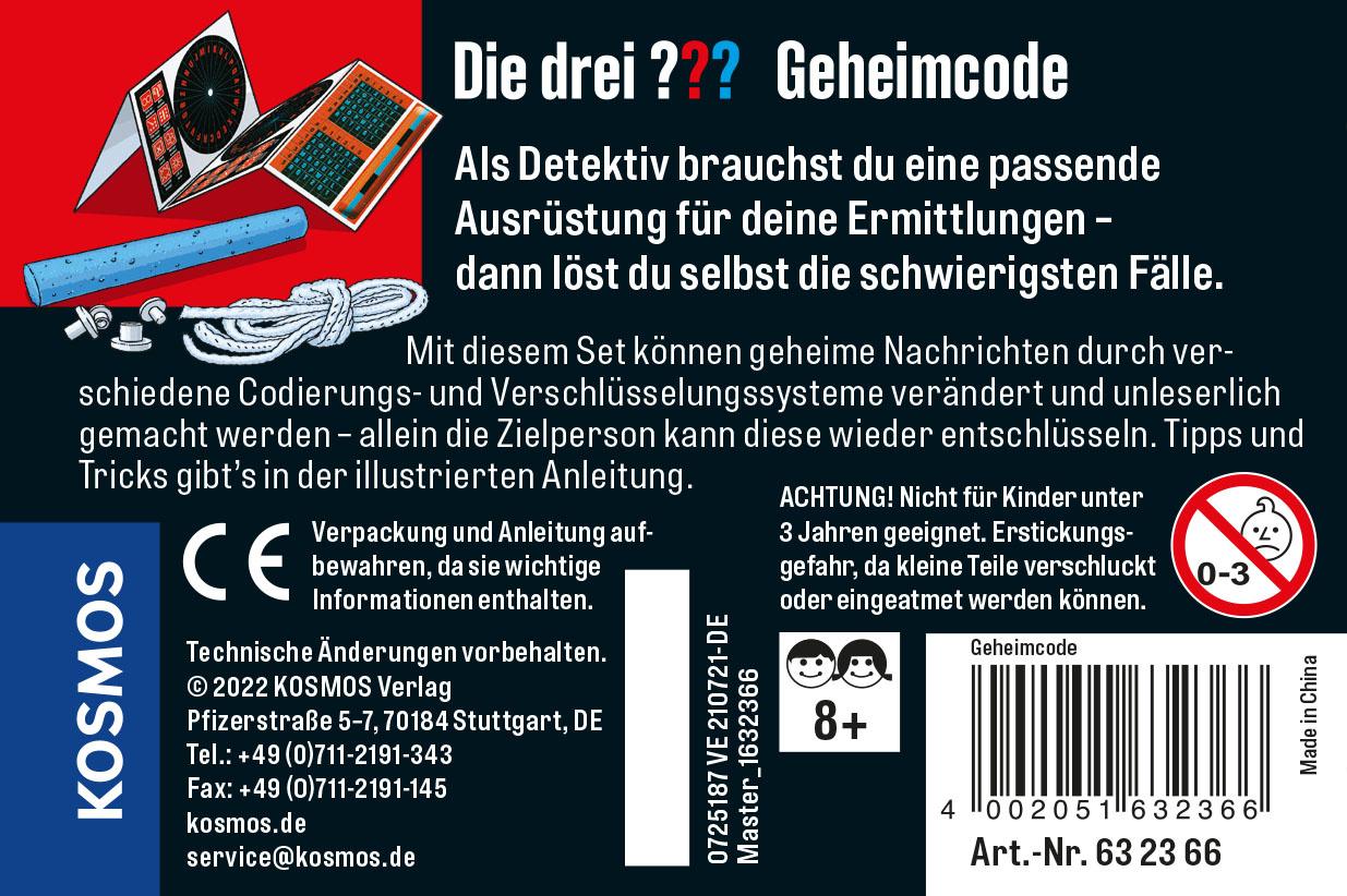 Produktbild KOSMOS - Die drei ??? Geheimcode 2 von 5