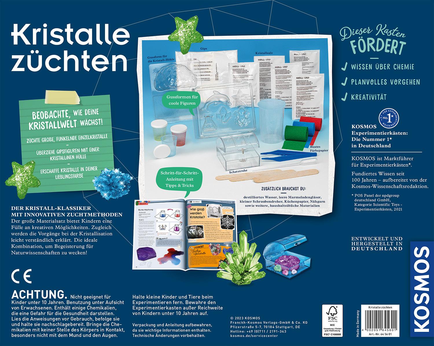 Produktbild KOSMOS - Kristalle züchten Experimentierkasten 6 von 6