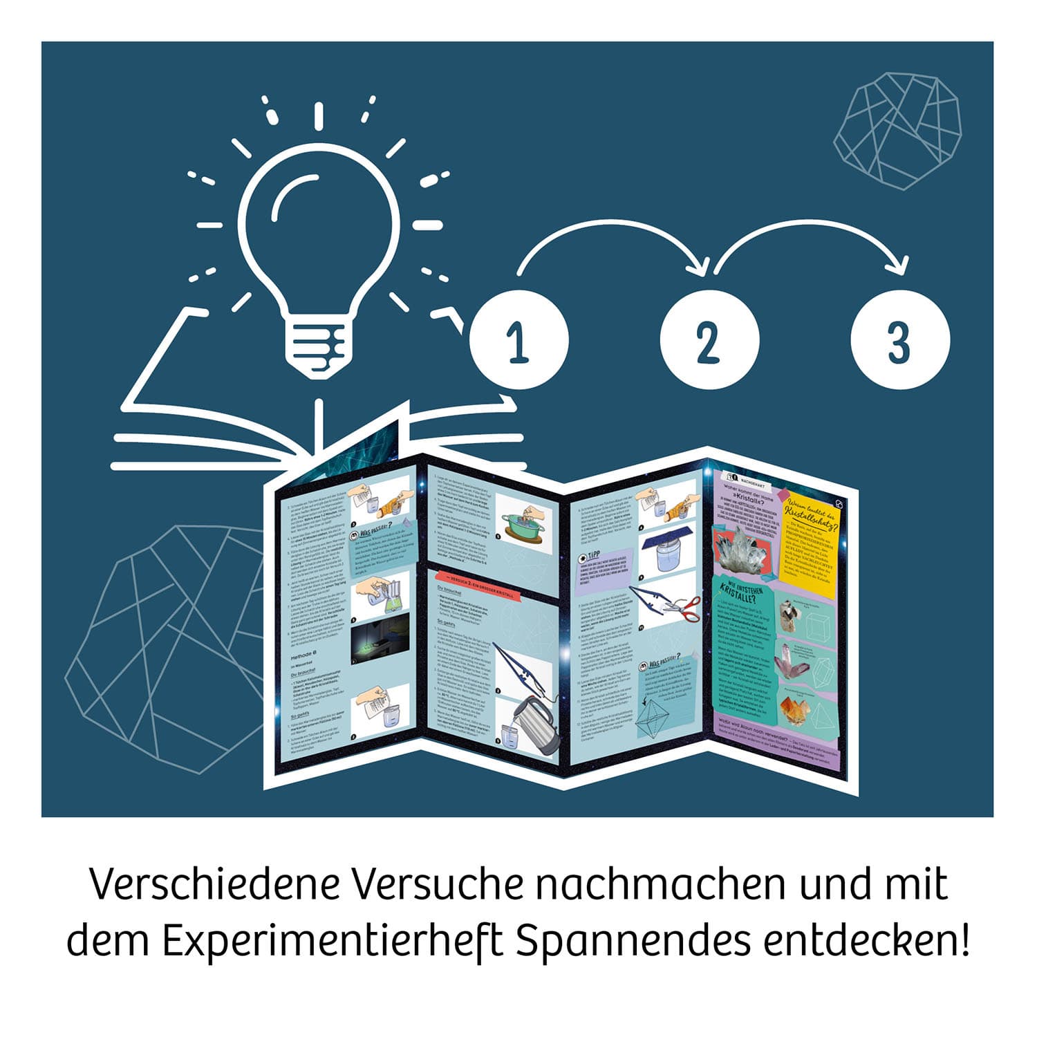 Produktbild KOSMOS - Nachtleuchtender Kristall-Schatz 3 von 6