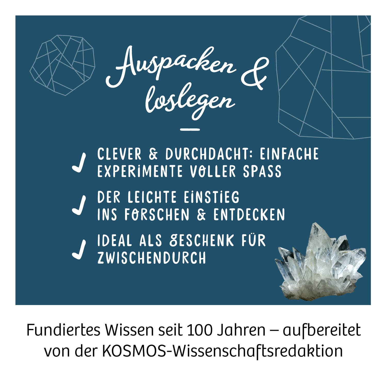 Produktbild KOSMOS - Nachtleuchtender Kristall-Schatz 2 von 6