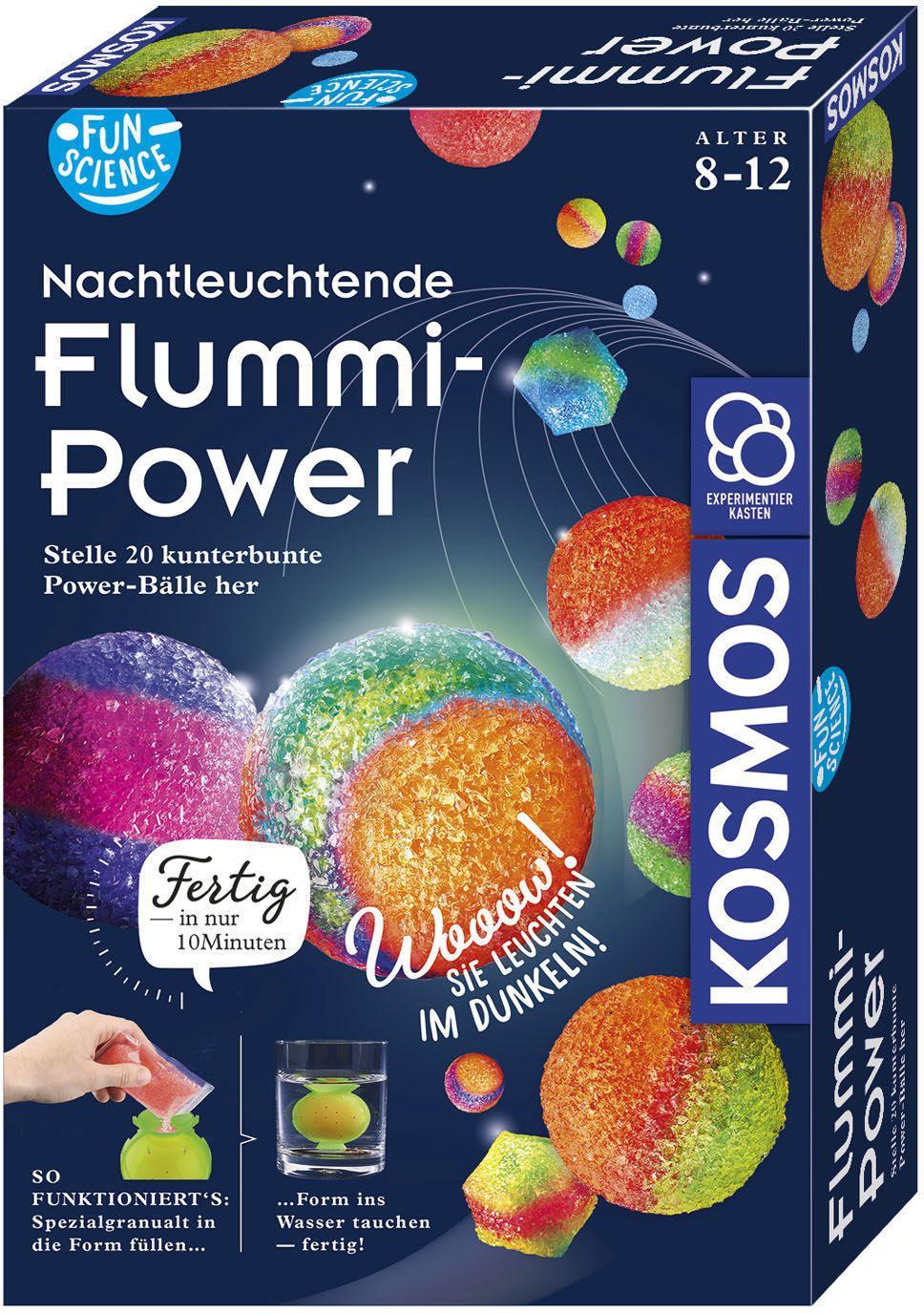 KOSMOS - Fun Science Nachtleuchtende Flummi-Power Experimentierkasten