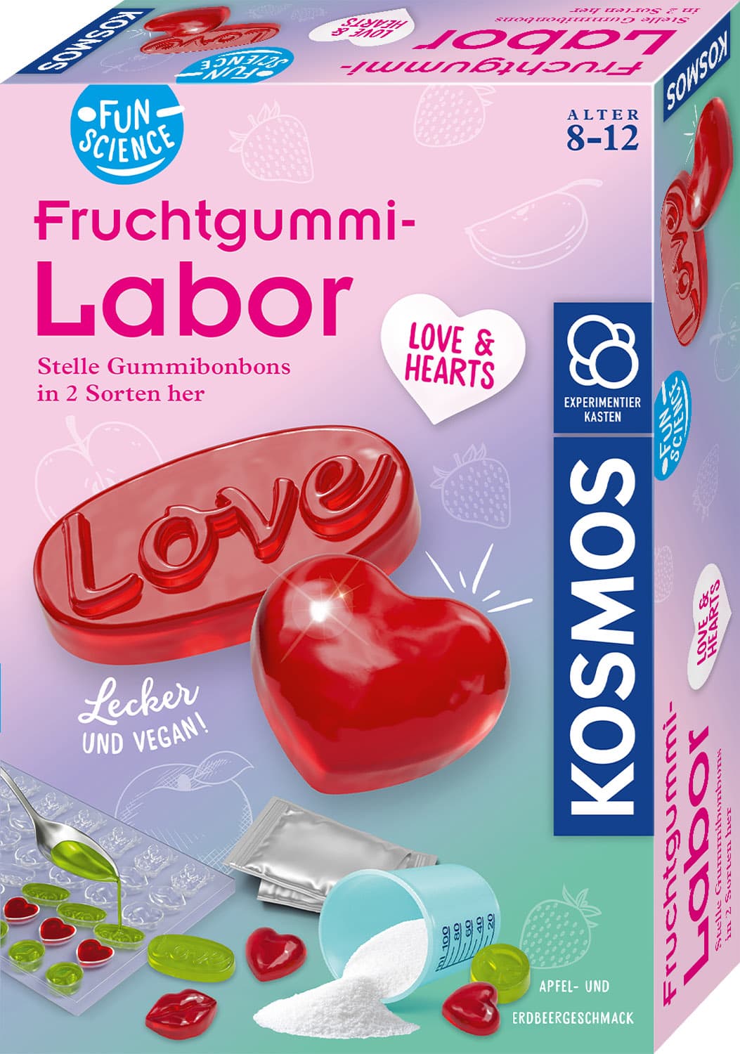 KOSMOS - Fun Science Fruchtgummi Labor Love & Hearts