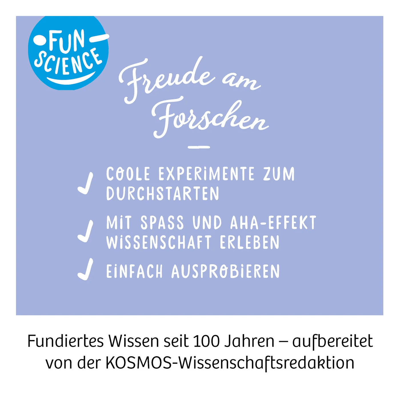 KOSMOS - Fun Science Kristall-Wunder – Kristalle und Gipsfiguren züchten ab 8 Jahren
