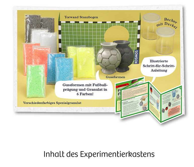Produktbild KOSMOS - Fussball-Flummis - Lass bunte Bälle durch dein Zimmer hüpfen, Experimentierkasten 5 von 6