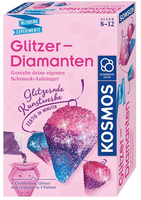 KOSMOS - Mitbringexperimente - Glitzer-Diamanten - Gestalte deine eigenen Schmuck-Anhänger