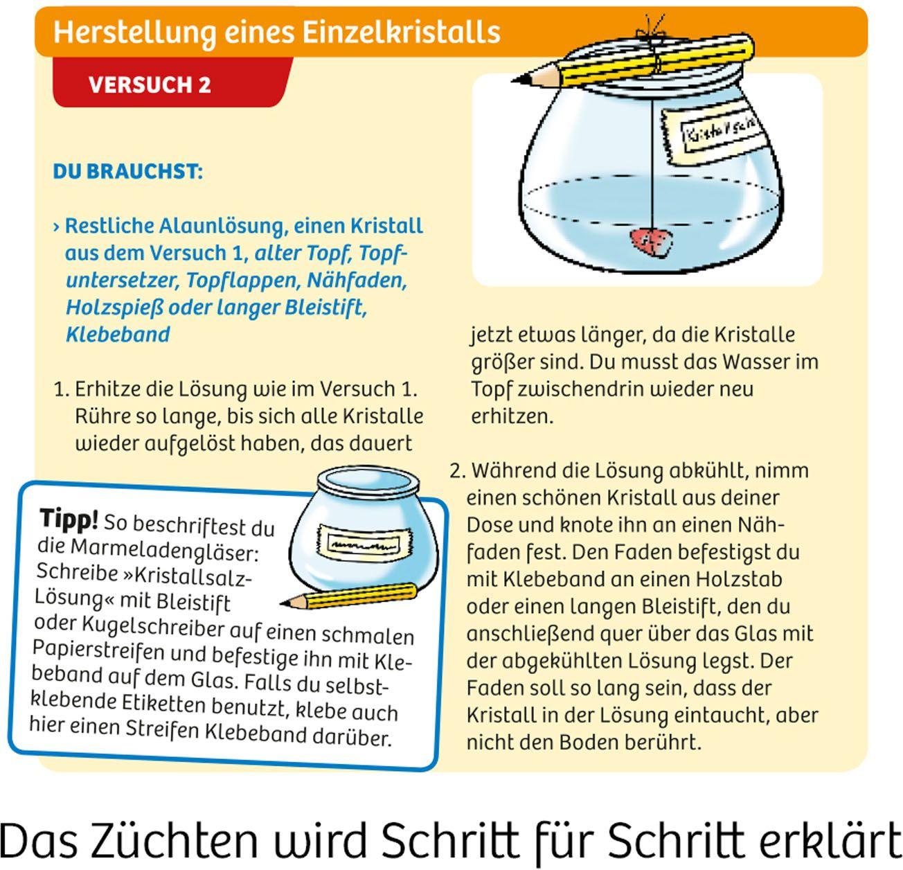 Produktbild KOSMOS -  Kristalle blau - Blaue Kristalle selbst züchten 4 von 6