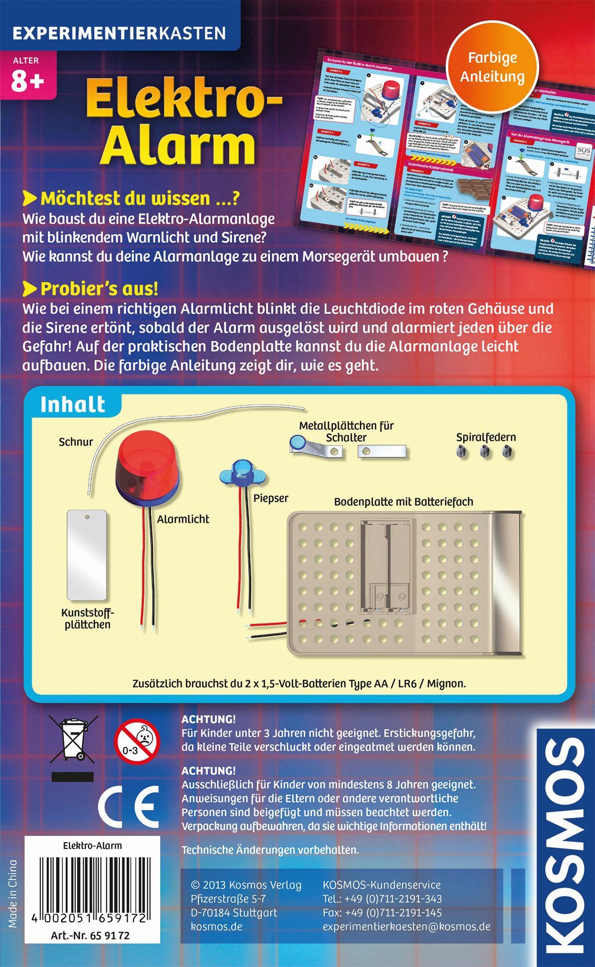 Produktbild KOSMOS - Elektro-Alarm 2 von 2