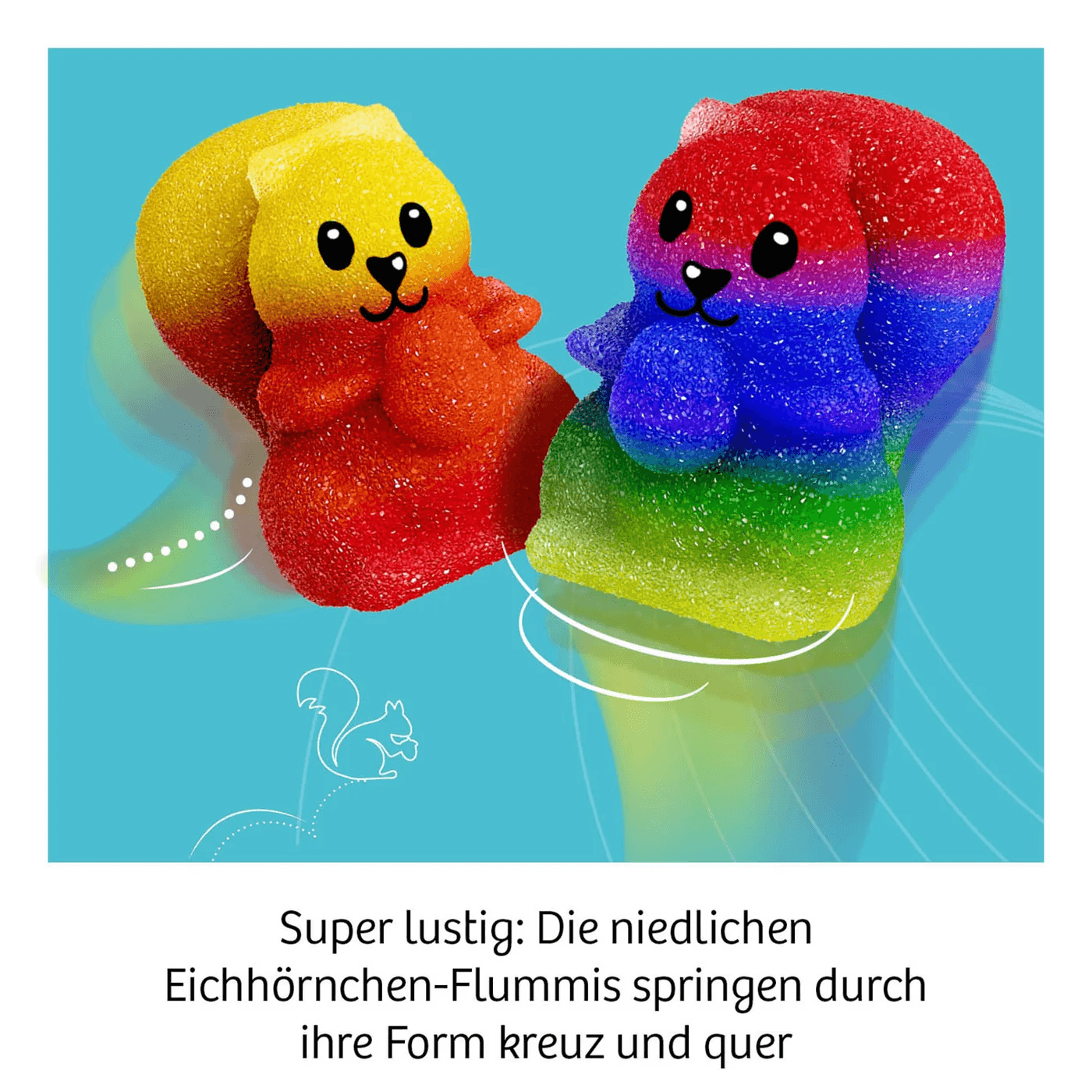 KOSMOS - Verrückte Tier-Flummis – Experimentierset mit Eichhörnchen-Flummis ab 8 Jahren
