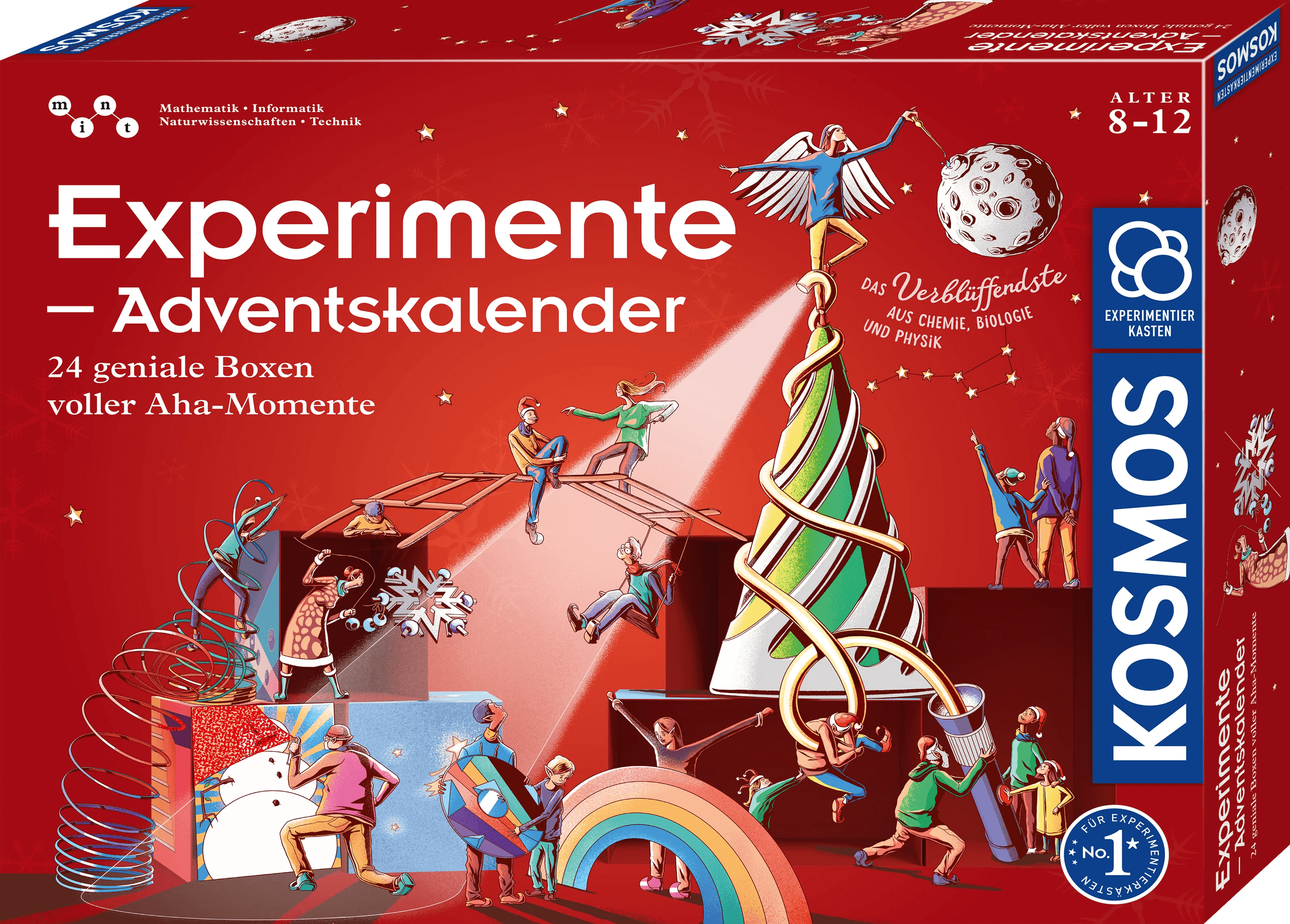 KOSMOS Die schönsten Experimente zur Weihnachtszeit – Experimentier-Adventskalender 2026