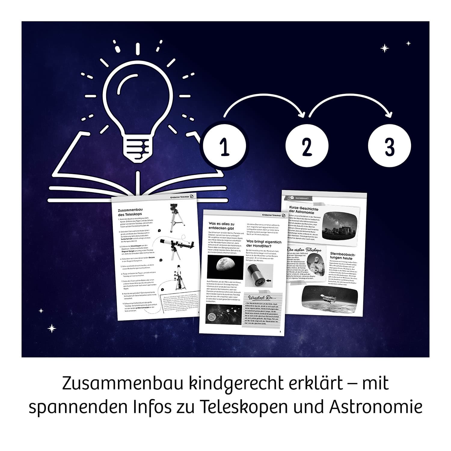 Produktbild KOSMOS - Entdecker-Teleskop 4 von 7