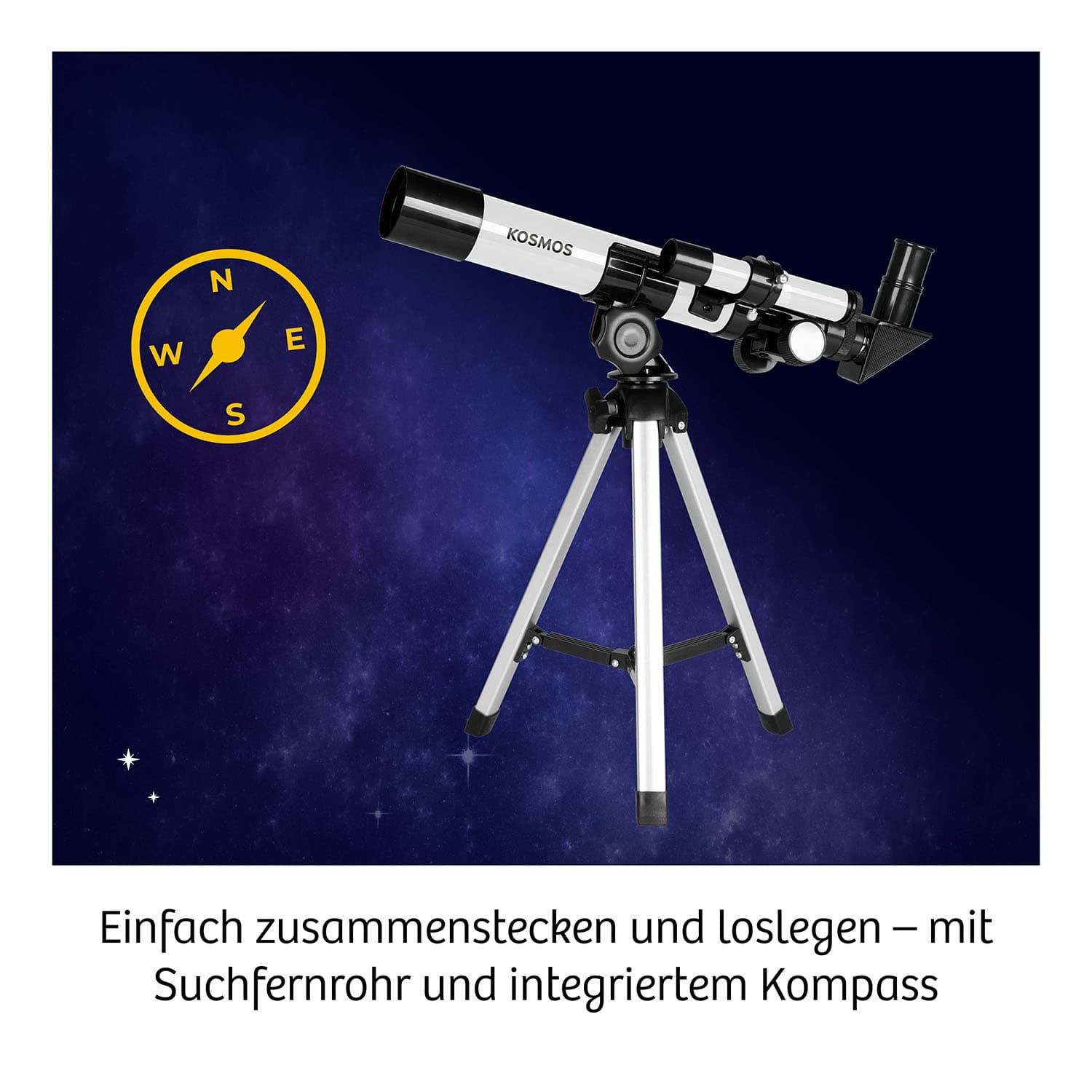 Produktbild KOSMOS - Entdecker-Teleskop 2 von 7