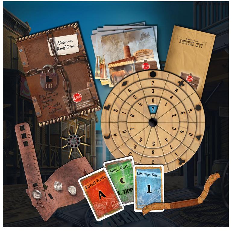 Produktbild KOSMOS - EXIT - Das Spiel: Die Entführung in Fortune City, Level: Fortgeschrittene 3 von 6