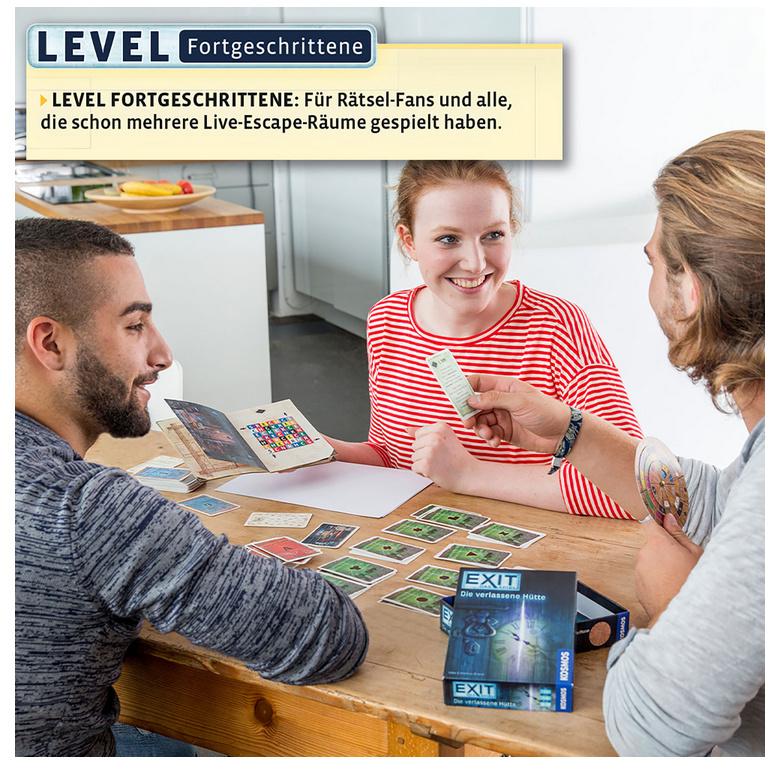 Produktbild KOSMOS - EXIT - Das Spiel: Die Entführung in Fortune City, Level: Fortgeschrittene 6 von 6