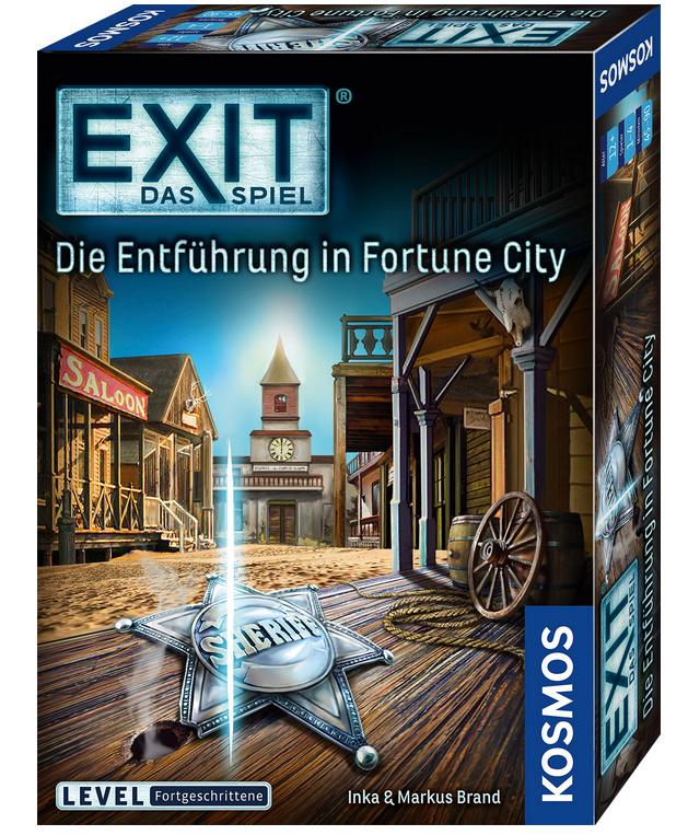 KOSMOS - EXIT - Das Spiel: Die Entführung in Fortune City, Level: Fortgeschrittene