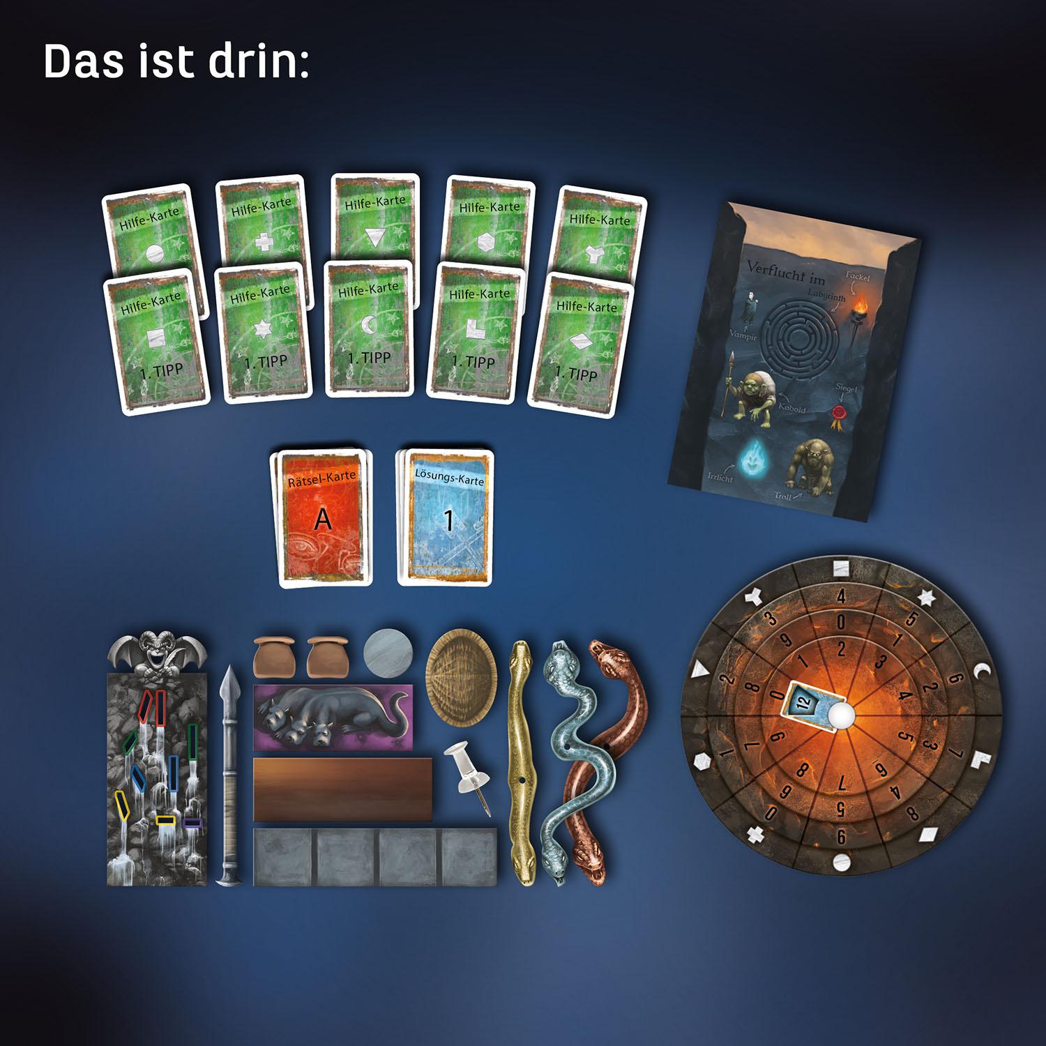 Produktbild KOSMOS - EXIT - Das Spiel - Das verfluchte Labyrinth 6 von 7