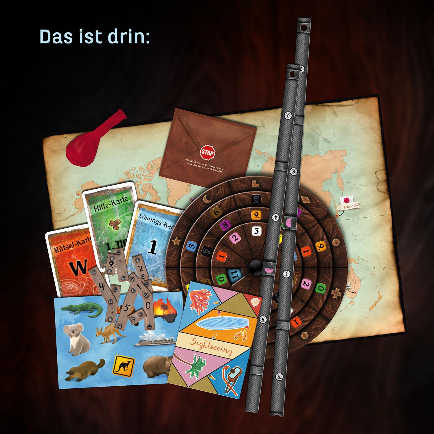 Produktbild KOSMOS - EXIT® - Das Spiel: Das Vermächtnis des Weltreisenden, Level: Fortgeschrittene 6 von 7