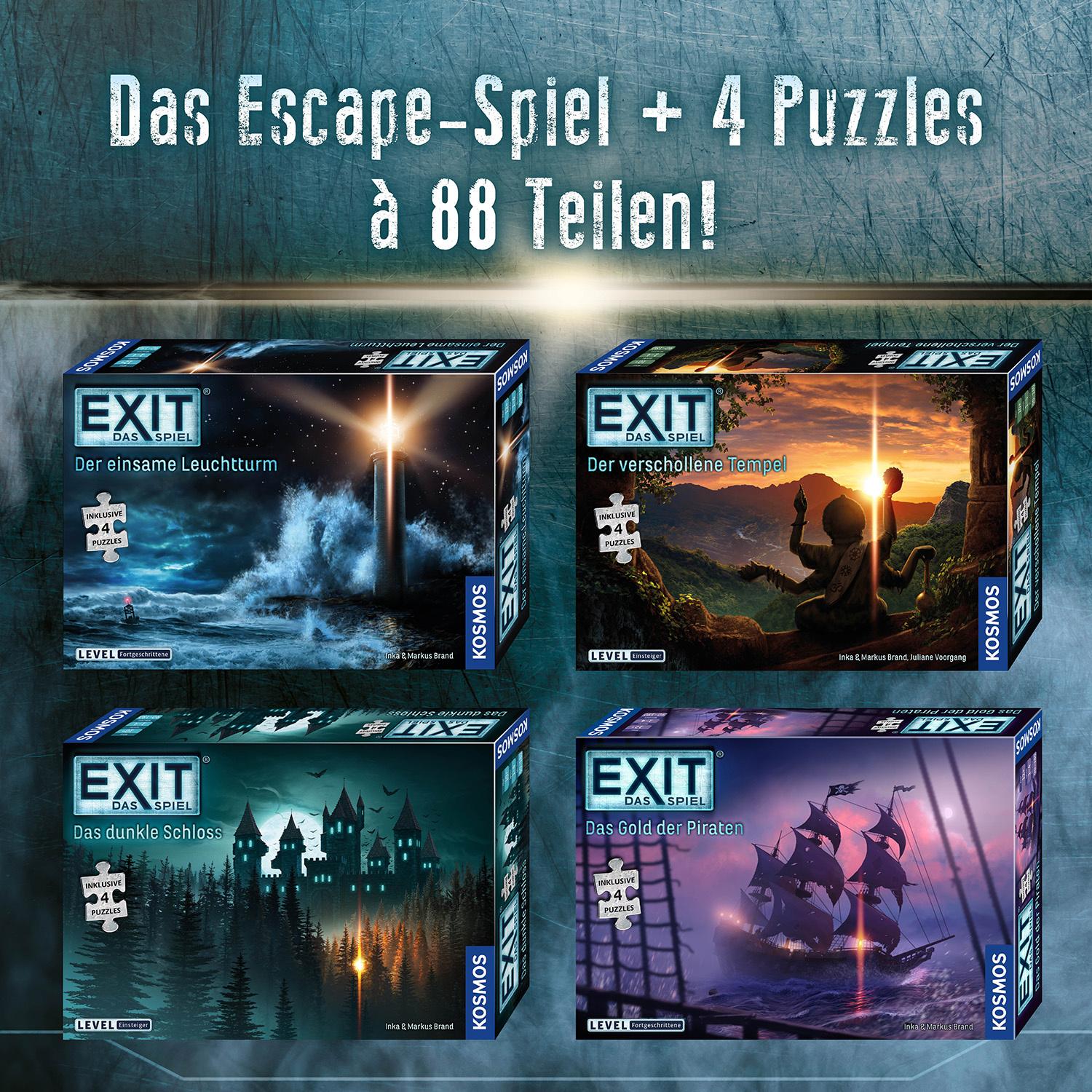 Produktbild KOSMOS - EXIT®-Das Spiel+Puzzle Das Gold der Piraten, Level Fortgeschrittene 2 von 7