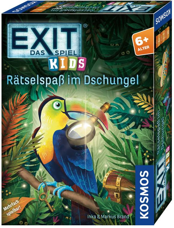 KOSMOS - EXIT® - Das Spiel - Kids: Rätselspaß im Dschungel