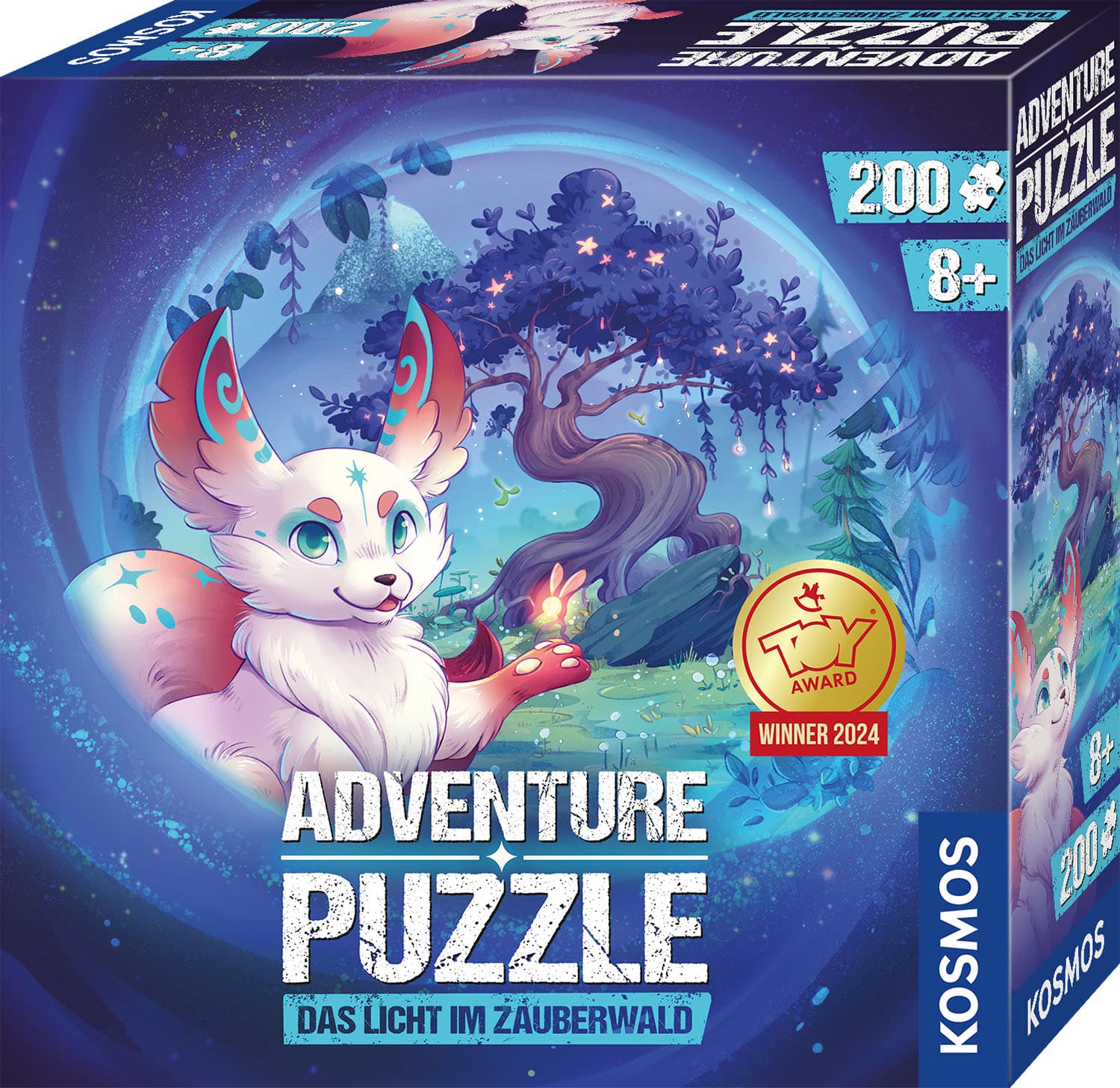KOSMOS - Adventure Puzzle: Das Licht im Zauberwald, 200 Teile