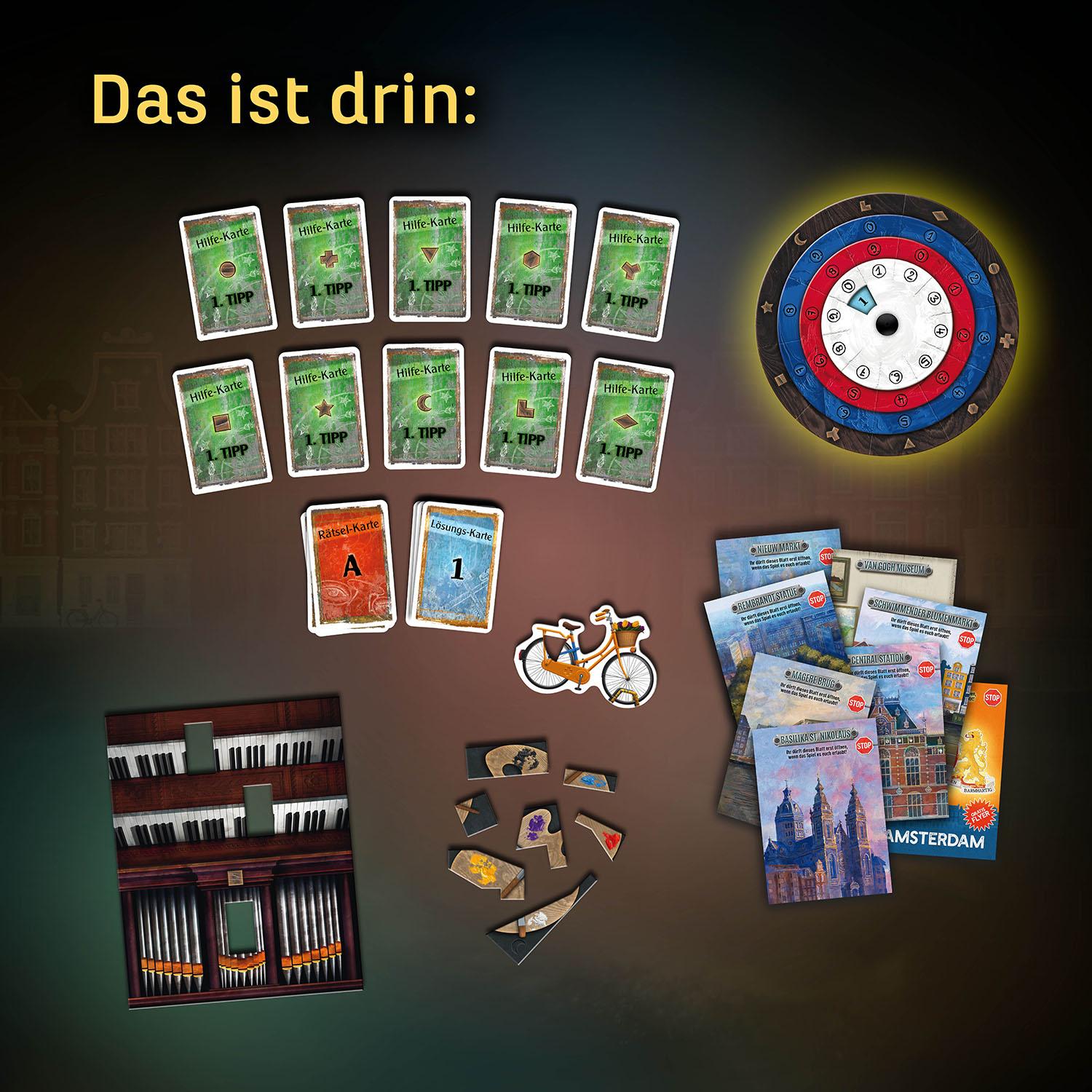 Produktbild KOSMOS - EXIT® - Das Spiel: Die Jagd durch Amsterdam 7 von 8