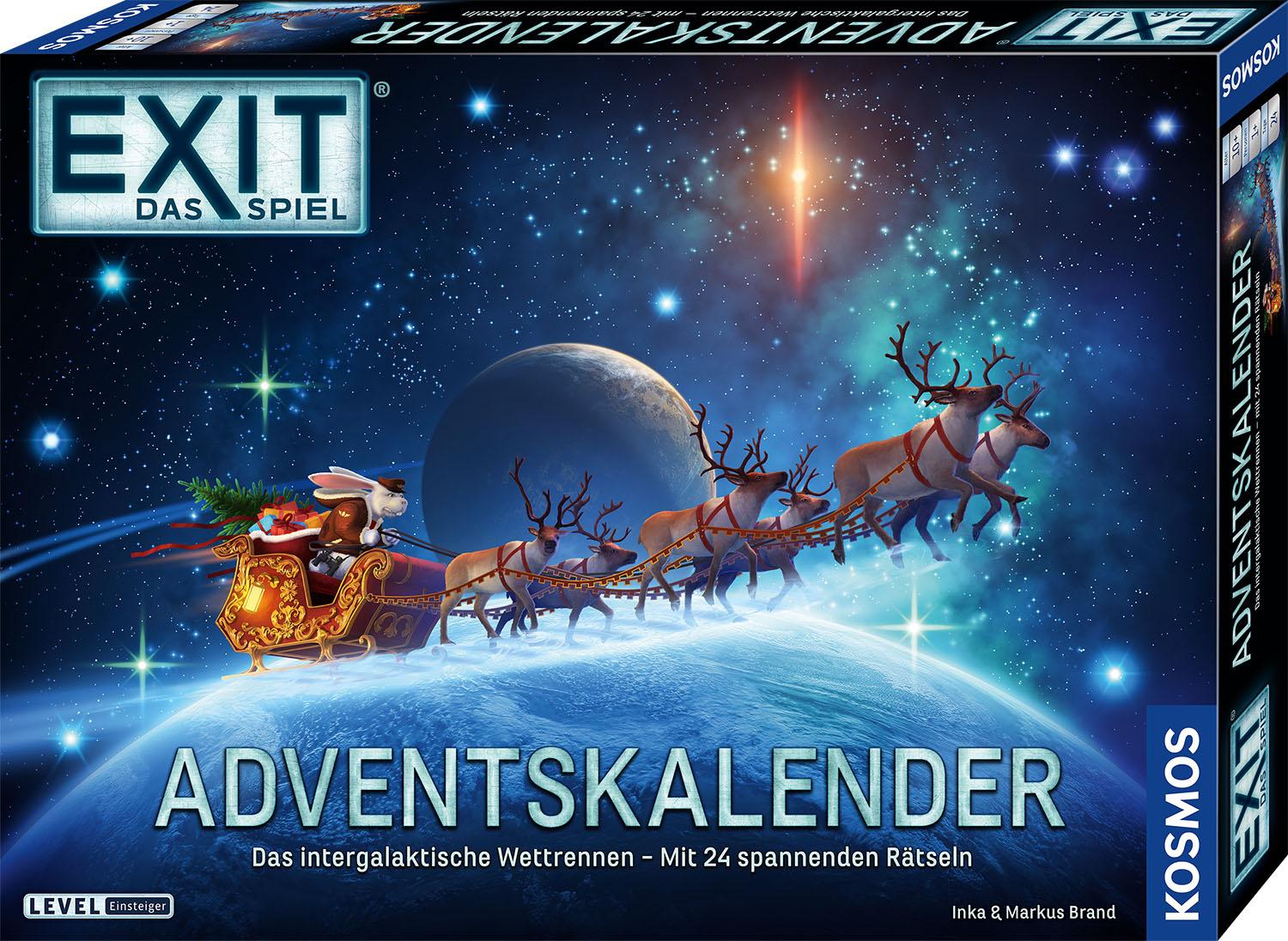 KOSMOS - EXIT® - Das Spiel - Adventskalender: Das intergalaktische Wettrennen