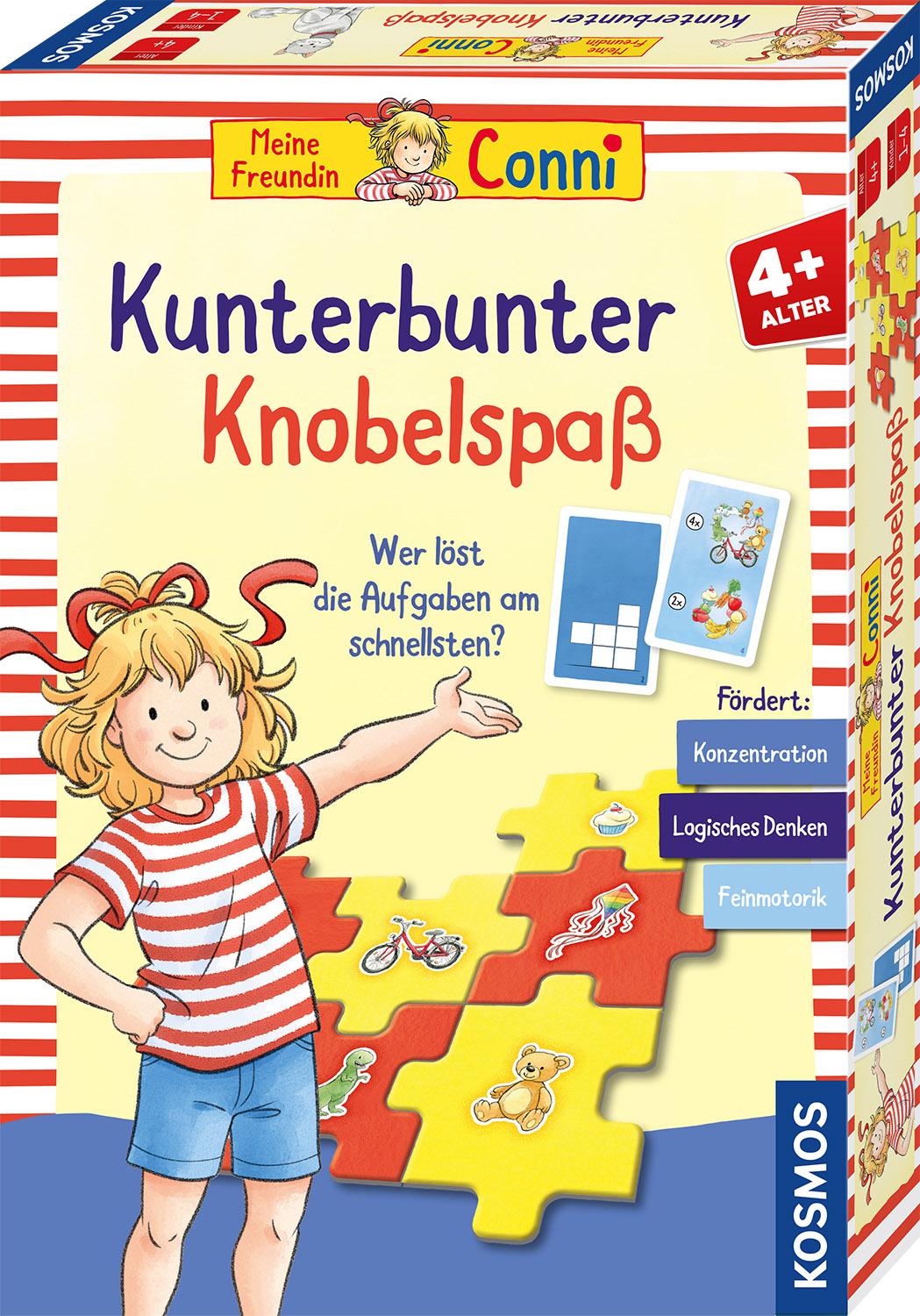 KOSMOS - Meine Freundin Conni - Kunterbunter Knobelspaß