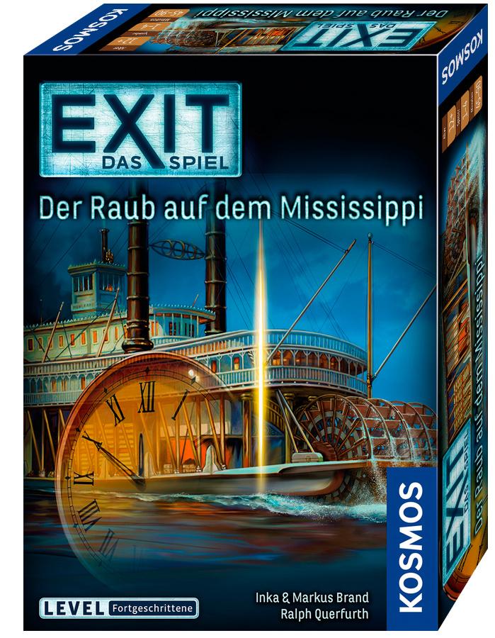 KOSMOS -  EXIT - Das Spiel: Der Raub auf dem Mississippi - Level: Fortgeschrittene