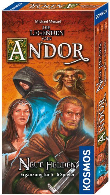 KOSMOS - Die Legenden von Andor - Neue Helden - Ergänzung für 5 - 6 Spieler