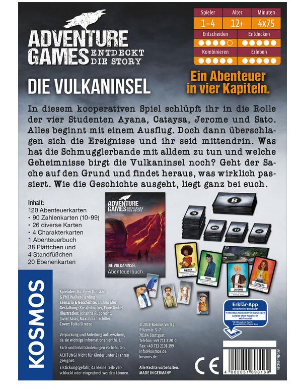 Produktbild KOSMOS - Adventure Games - Die Vulkaninsel 2 von 2