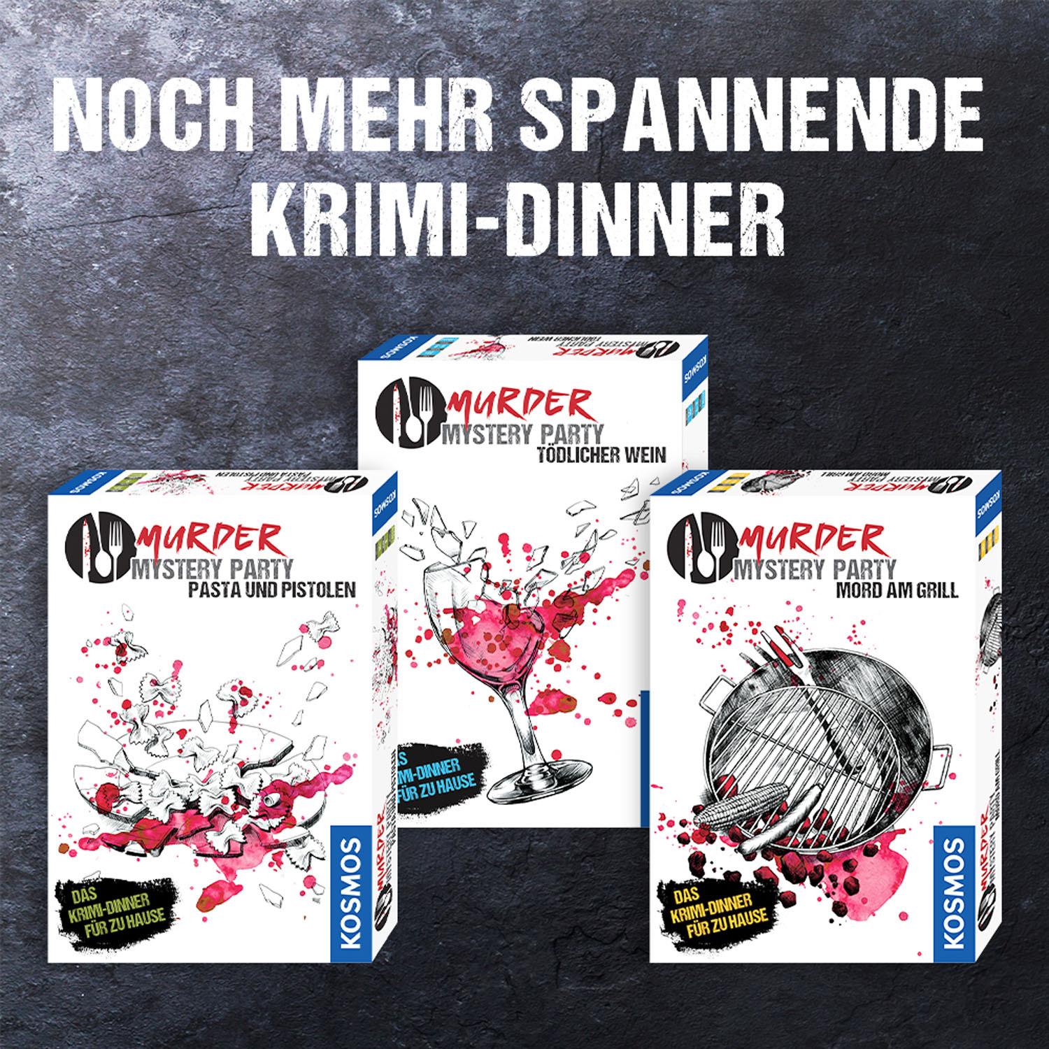 Produktbild KOSMOS - Murder Mystery Party - Tödlicher Wein - Das Krimi-Dinner für zu Hause 4 von 4
