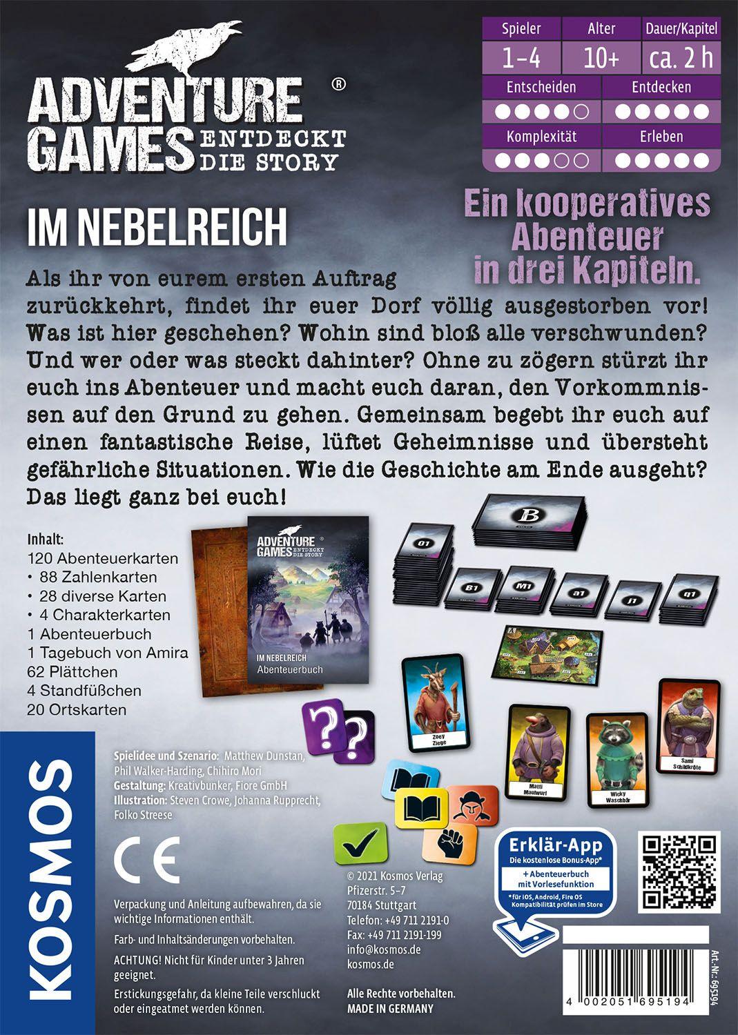 Produktbild KOSMOS - Adventure Games - Im Nebelreich 2 von 2