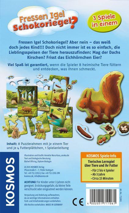 Produktbild KOSMOS - Fressen Igel Schokoriegel? 2 von 2