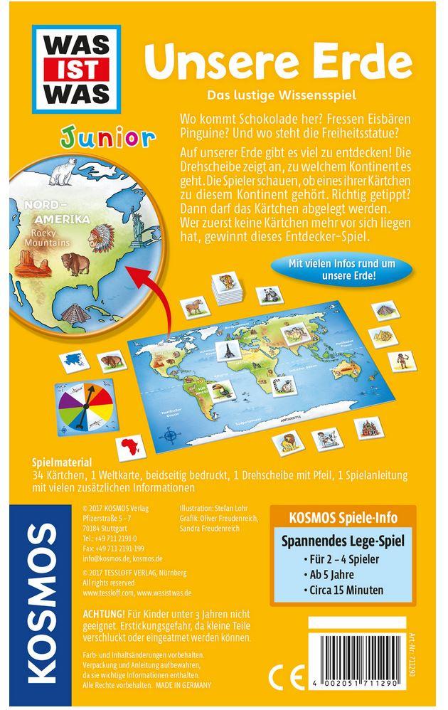 Produktbild KOSMOS - Kinderspiele - WAS IST WAS Junior Unsere Erde! 3 von 3
