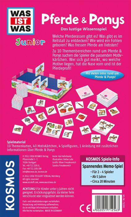 Produktbild KOSMOS - Was ist Was Junior Pferde und Ponys 2 von 4