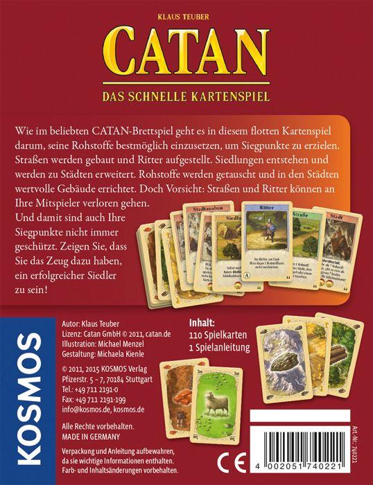 Produktbild KOSMOS - Catan - Das schnelle Kartenspiel 2 von 3