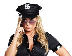 Rubies - Police Cap schwarz