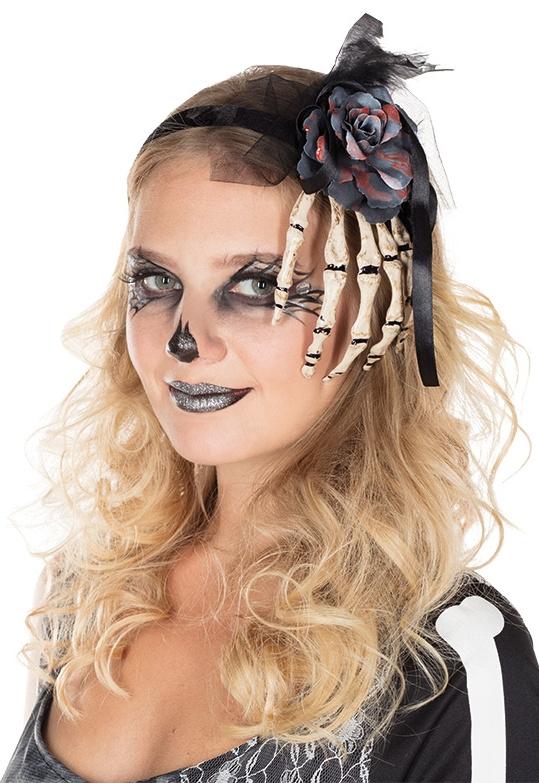 Rubies - 4170771 - Skeletthand Haarreif
