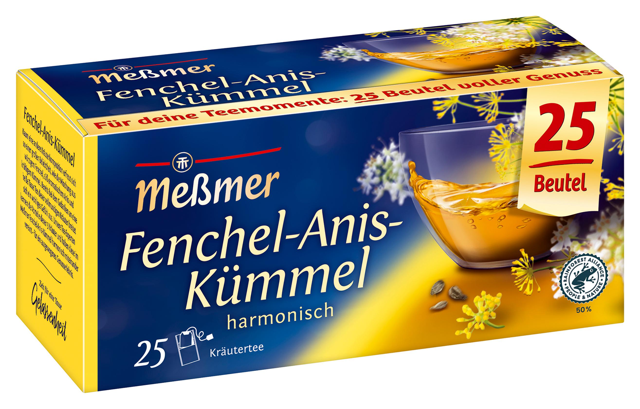 Meßmer Kräutertee Fenchel-Anis-Kümmel