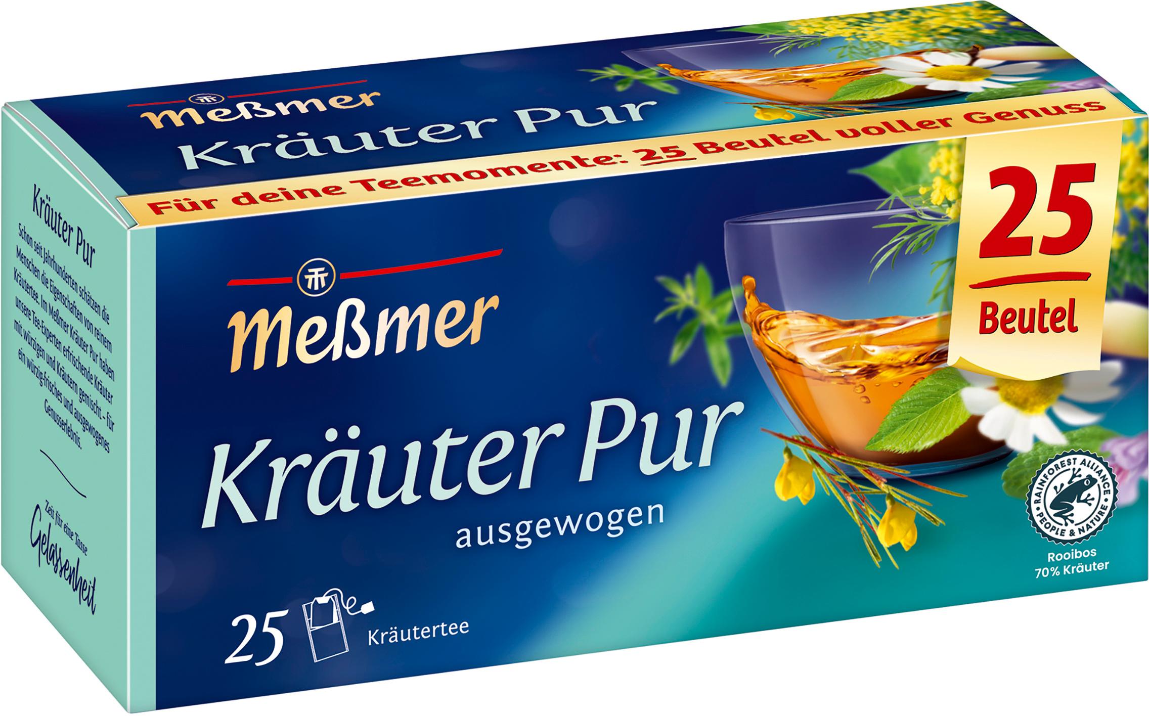 Meßmer Kräutertee Kräuter Pur