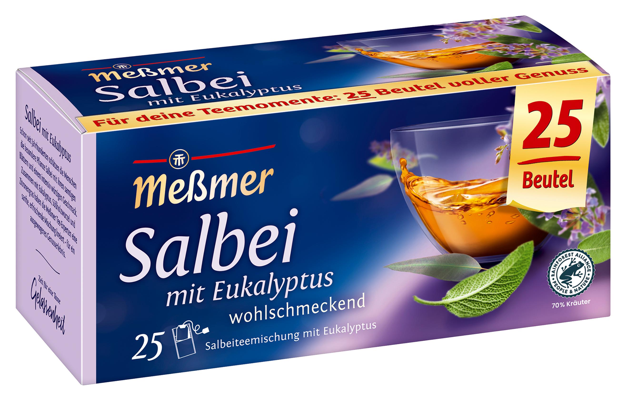 Meßmer Kräutertee Salbei-Eukalyptus